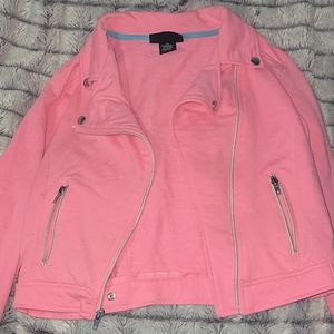 Women's Crop Moto Jacket